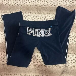 2000s rare vintage PINK victoria secret foldovers pants